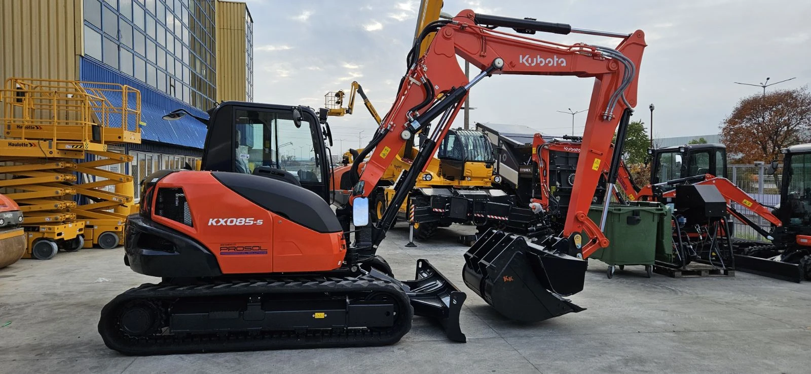 Багер Kubota KX085-5 2P - изображение 4