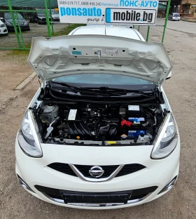 Nissan Micra 1.2i/FACELIFT/NAVi/КЛИМАТРОНИК/БЯЛА ПЕРЛА/118х. км, снимка 17