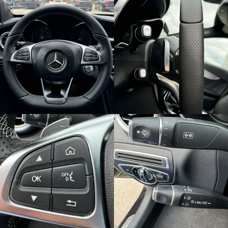 Mercedes-Benz C 220 2.2* 170ps* AMG Line* АВТОМАТ* НАВИ* , снимка 14 - Автомобили и джипове - 47556036