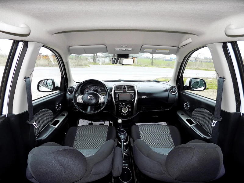 Nissan Micra 1.2i/FACELIFT/NAVi/КЛИМАТРОНИК/БЯЛА ПЕРЛА/118х. км, снимка 6 - Автомобили и джипове - 52890535