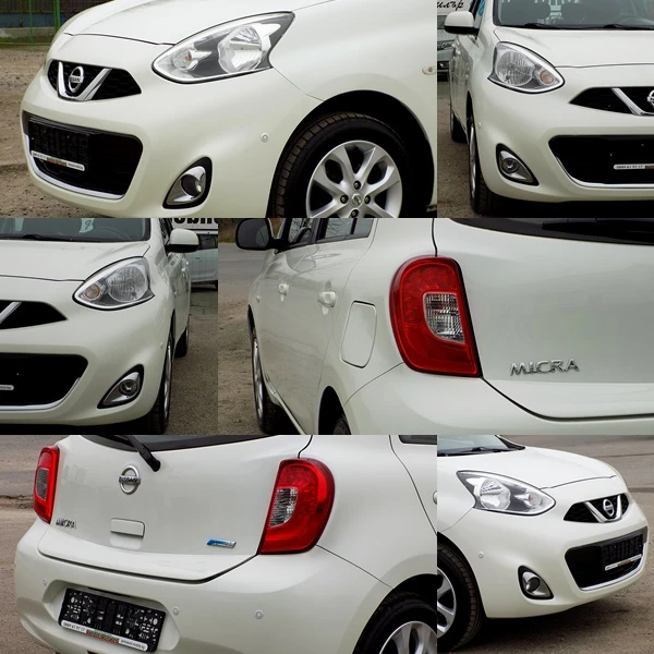 Nissan Micra 1.2i/FACELIFT/NAVi/КЛИМАТРОНИК/БЯЛА ПЕРЛА/118х. км, снимка 13 - Автомобили и джипове - 52890535