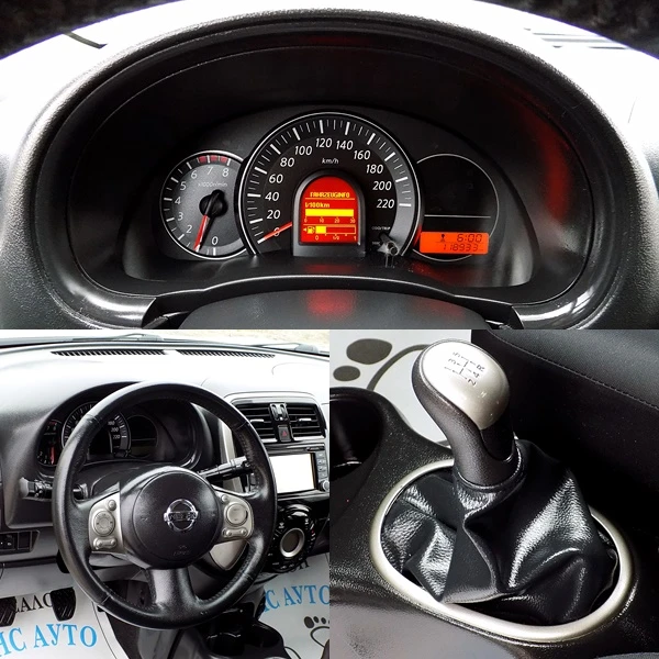 Nissan Micra 1.2i/FACELIFT/NAVi/КЛИМАТРОНИК/БЯЛА ПЕРЛА/118х. км, снимка 11 - Автомобили и джипове - 52890535