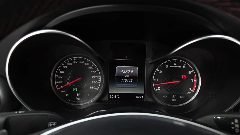 Mercedes-Benz C 43 AMG 2018* HEAD-UP* LED* KEYLESS* ALCANTARA* , снимка 13 - Автомобили и джипове - 55398182