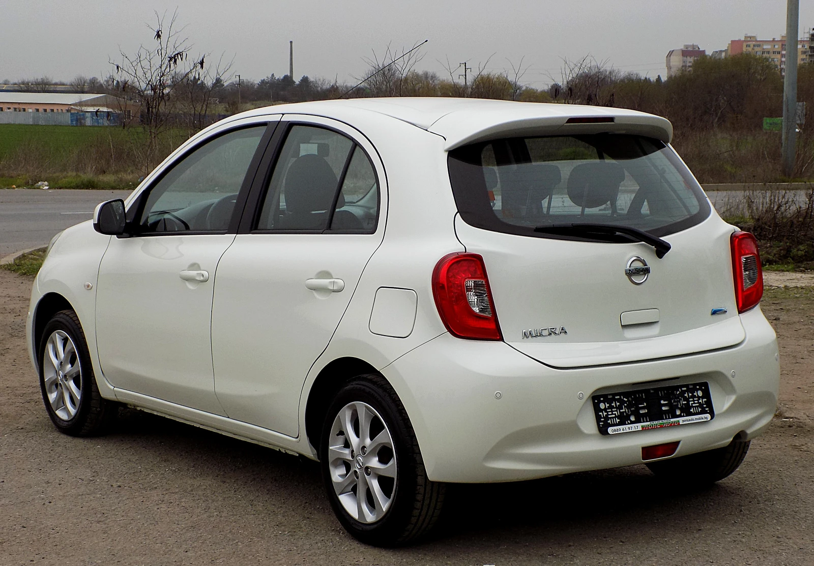 Nissan Micra 1.2i/FACELIFT/NAVi/КЛИМАТРОНИК/БЯЛА ПЕРЛА/118х. км - изображение 4