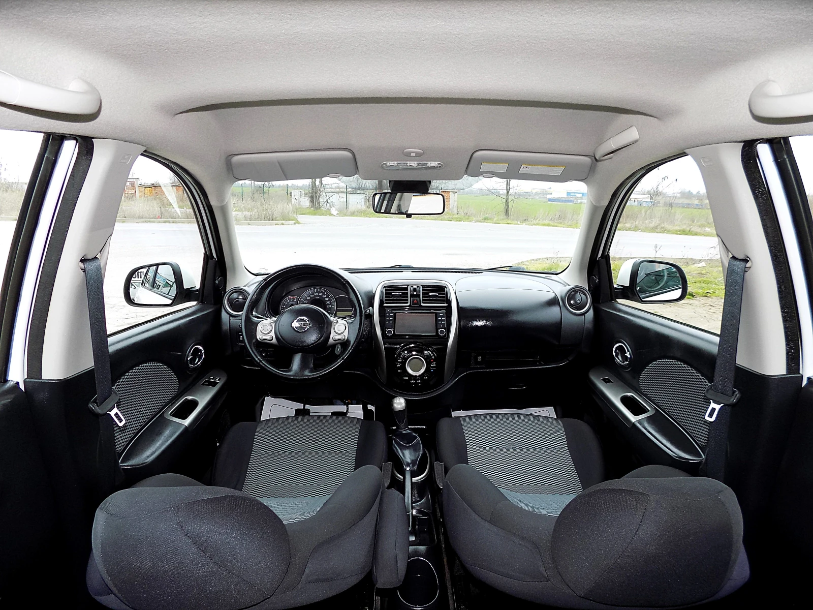 Nissan Micra 1.2i/FACELIFT/NAVi/КЛИМАТРОНИК/БЯЛА ПЕРЛА/118х. км - изображение 6