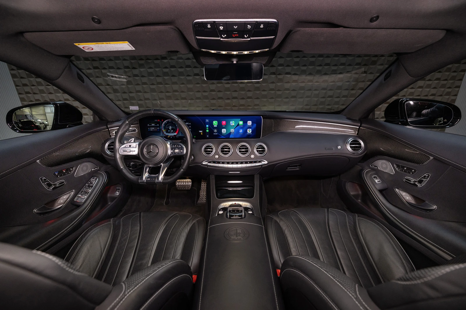 Mercedes-Benz S 63 AMG 4MATIC* Подгрев/Обдухване* Burmaster* 360 камери, снимка 9 - Автомобили и джипове - 53708783