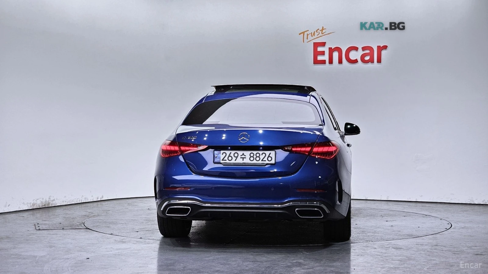 Mercedes-Benz C 300 * AMG* ПОДГРЕВ* ОБДУХВАНЕ* 360* ПАНОРАМА* HEAD-UP*, снимка 4 - Автомобили и джипове - 54913694