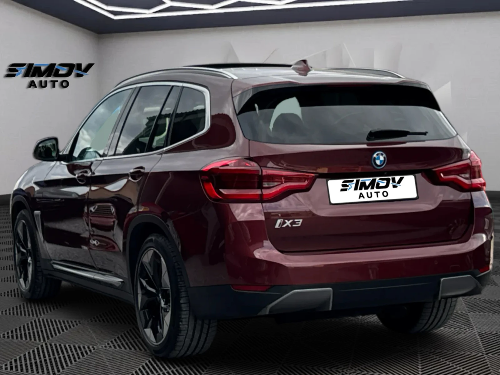 BMW iX3 80KWH 286КС. ДИСТРОНИК ПАНОРАМА КОЖА ПОДГРЕВ FULL , снимка 4 - Автомобили и джипове - 55178525
