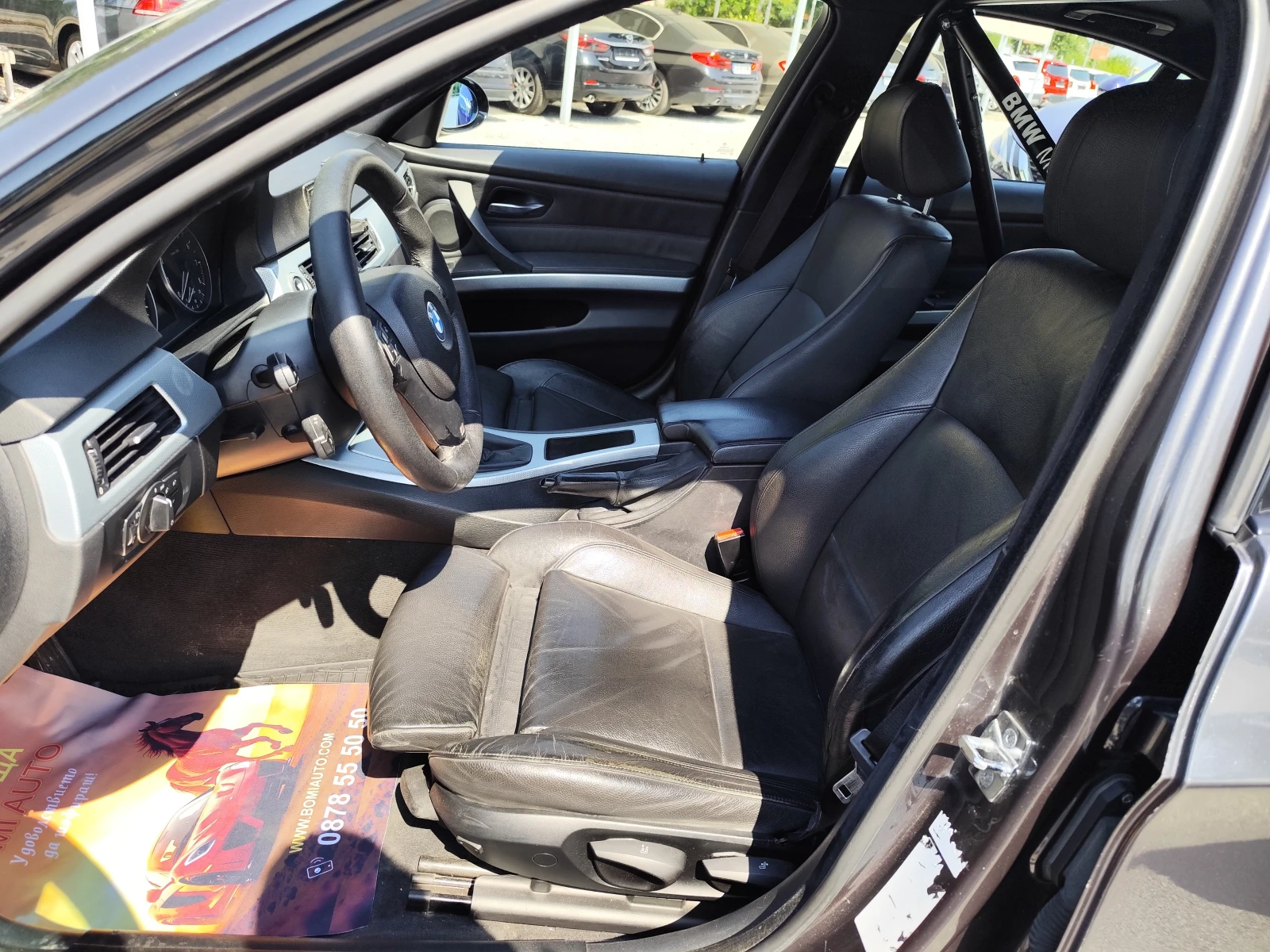 BMW 320 Si* 2.0i* ROLL CAGE* ФАБРИЧЕН М-ПАКЕТ* КОЖА* , снимка 7 - Автомобили и джипове - 55321437