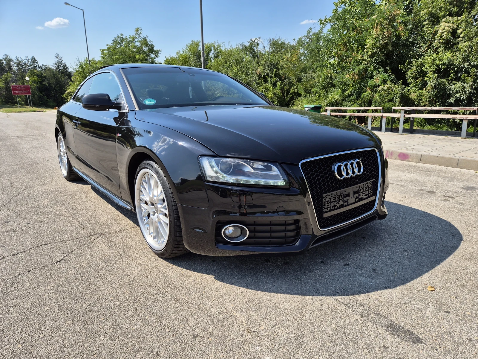 Audi A5 3.0TDI 3xS Line Quattro Recaro Панорама , снимка 2 - Автомобили и джипове - 55550494