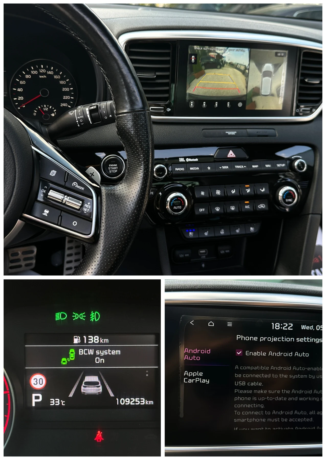 Kia Sportage GT Line* 4WD* 360-Камера* Панорама* JBL* , снимка 10 - Автомобили и джипове - 55558751