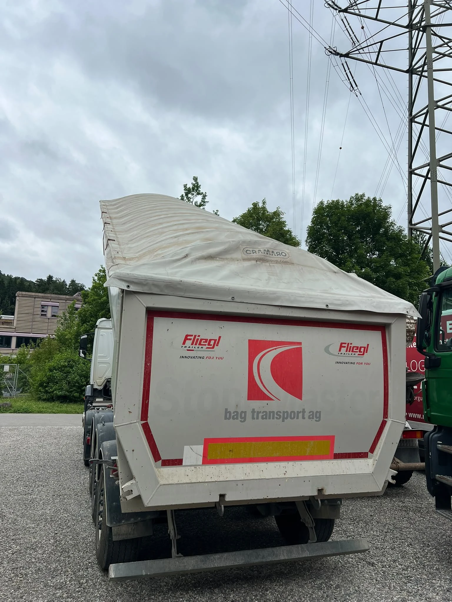 Полуремарке Fliegl SDS01, снимка 3 - Ремаркета - 54886296