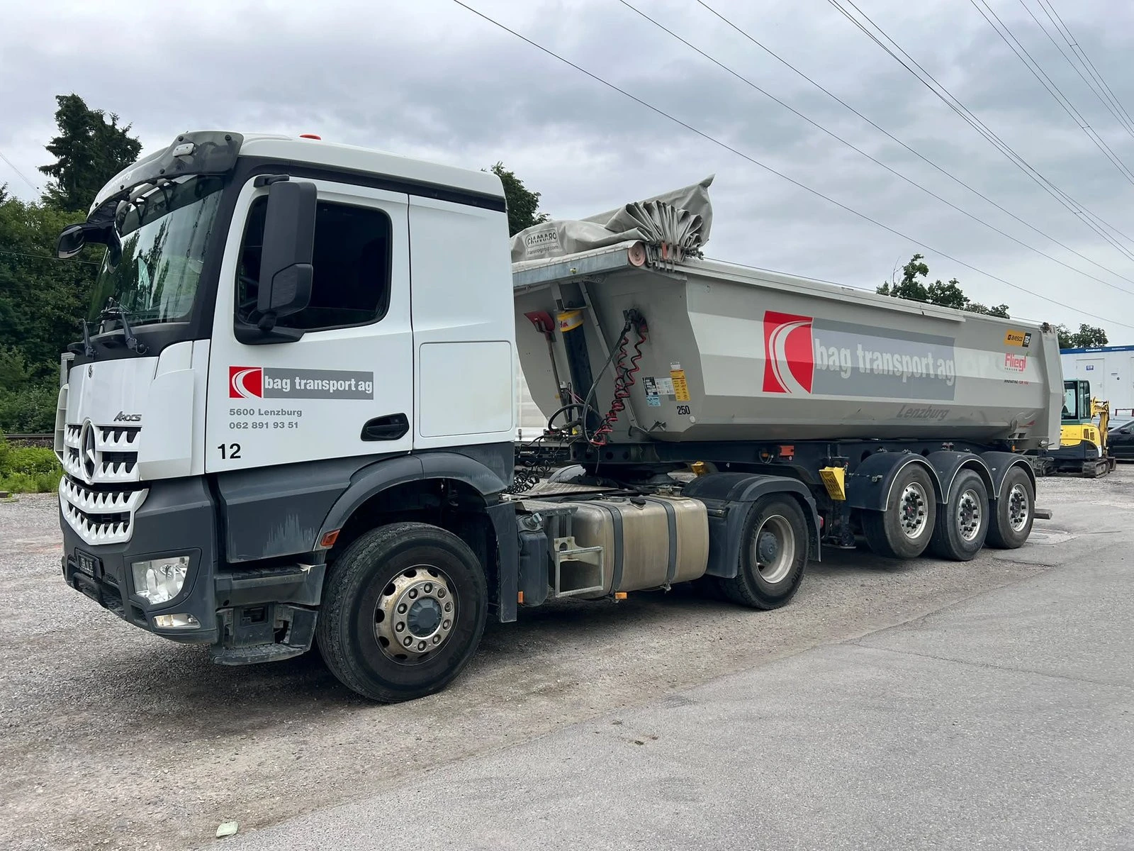Полуремарке Fliegl SDS01, снимка 5 - Ремаркета - 54886296