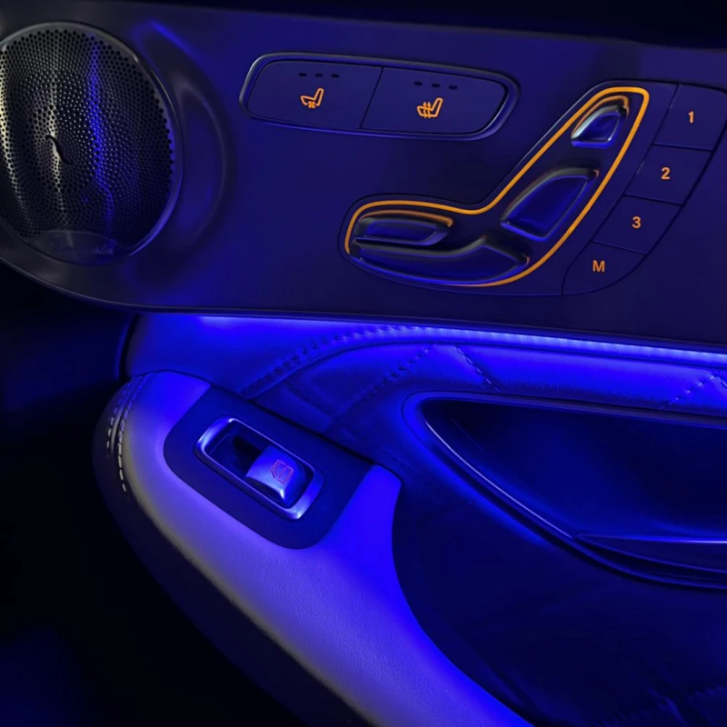 Mercedes-Benz C 43 AMG  Designo Distronic+ Panorama Burmester Night, снимка 9 - Автомобили и джипове - 52707075