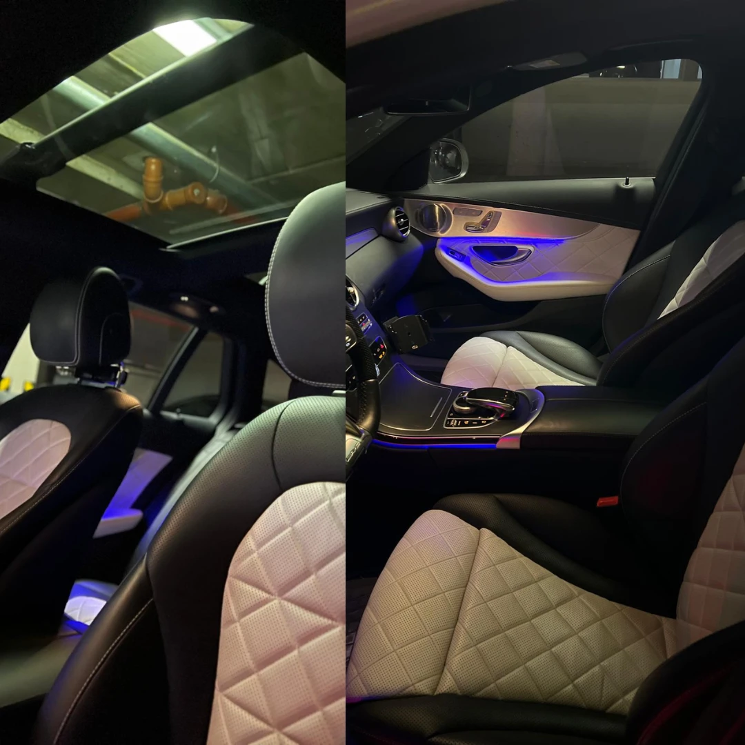 Mercedes-Benz C 43 AMG  Designo Distronic+ Panorama Burmester Night | Mobile.bg   13