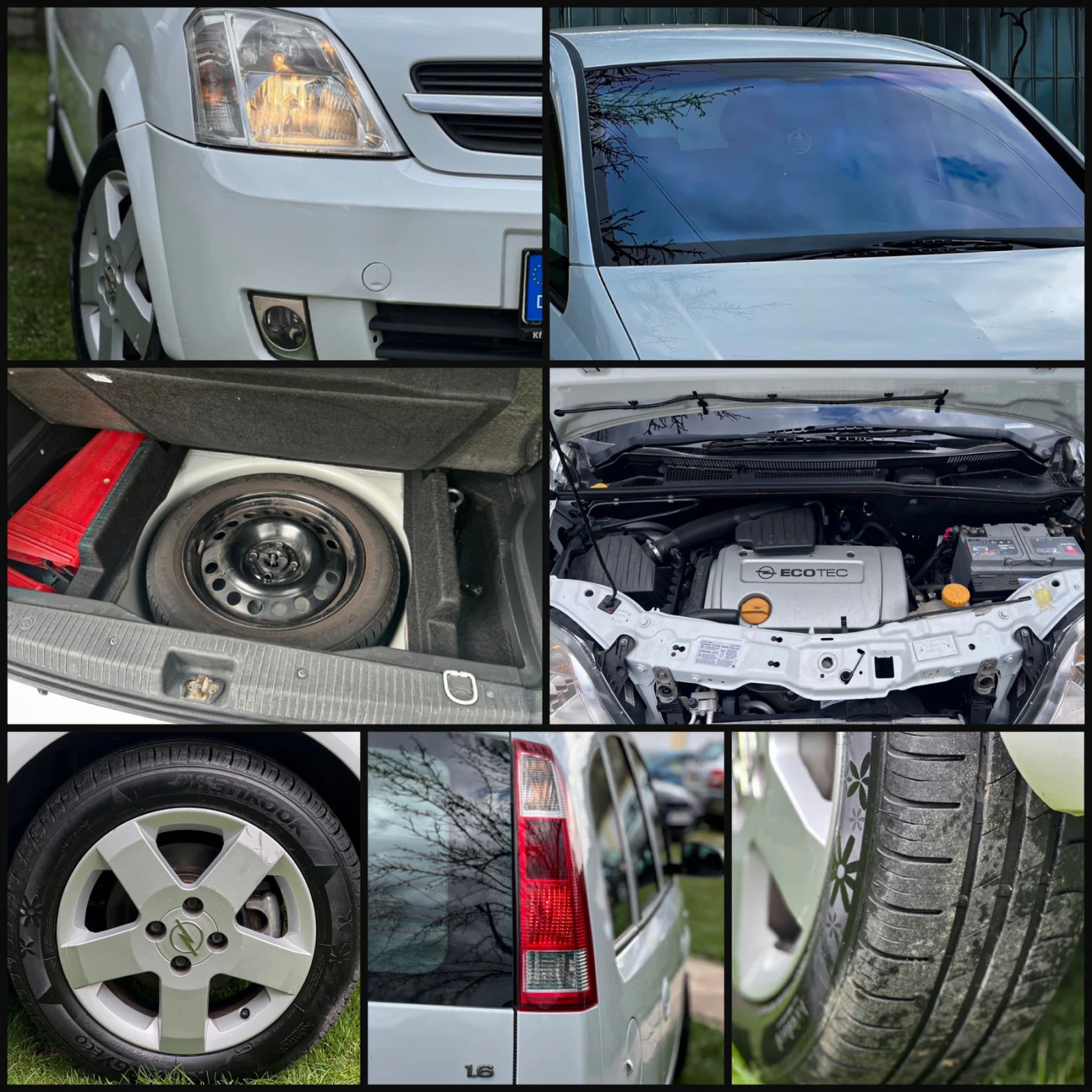 Opel Meriva 1.6i, снимка 14 - Автомобили и джипове - 54151353