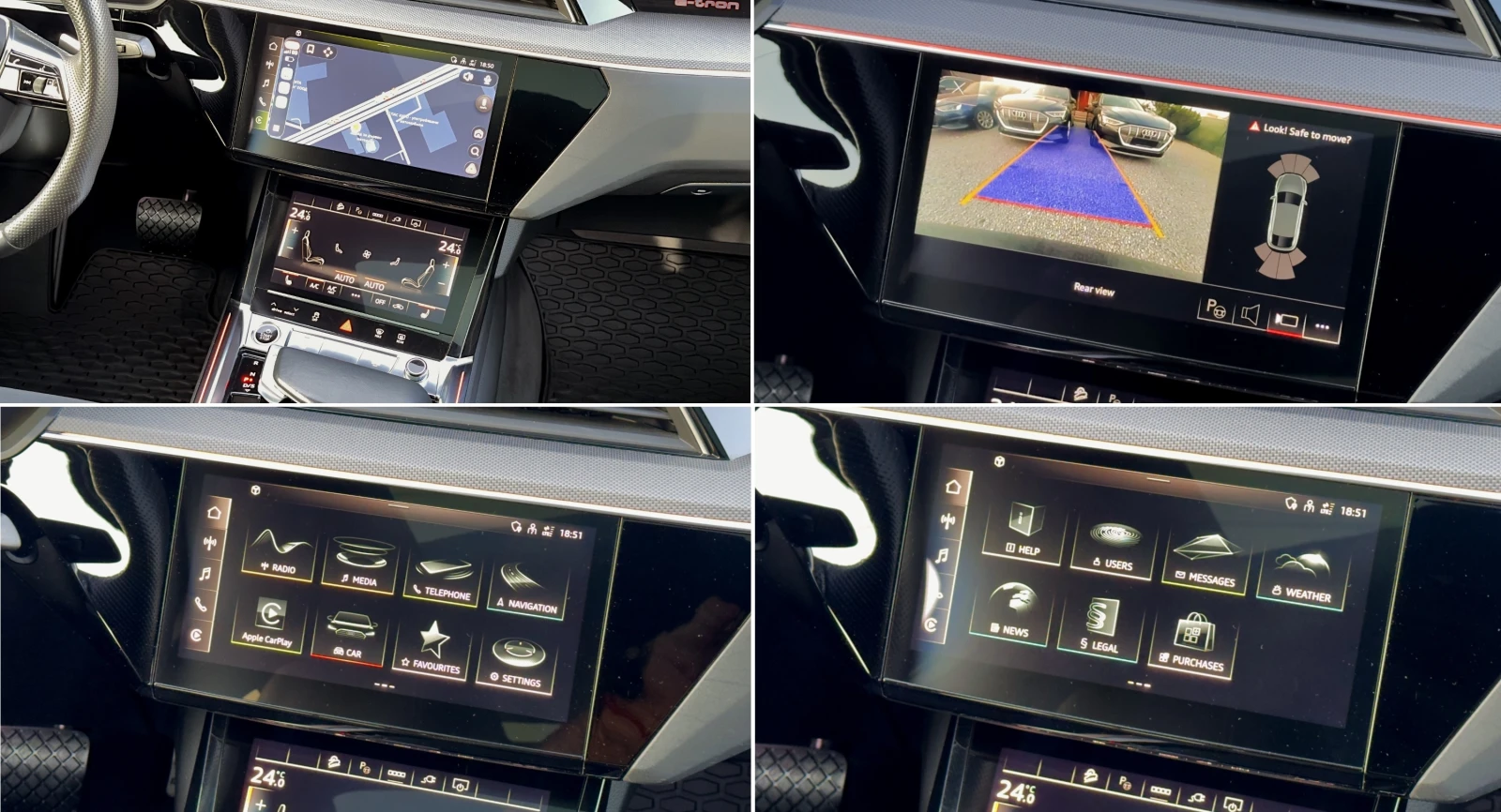 Audi E-Tron 55 Quattro Sportback S-Line Plus/Black Edition | Mobile.bg � ����������� 10