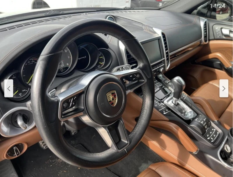 Porsche Cayenne S* E-HYBRID* FACE* PDK* ПОДГРЕВ* КАМЕРА* КЕЙЛЕС, снимка 7 - Автомобили и джипове - 52936604