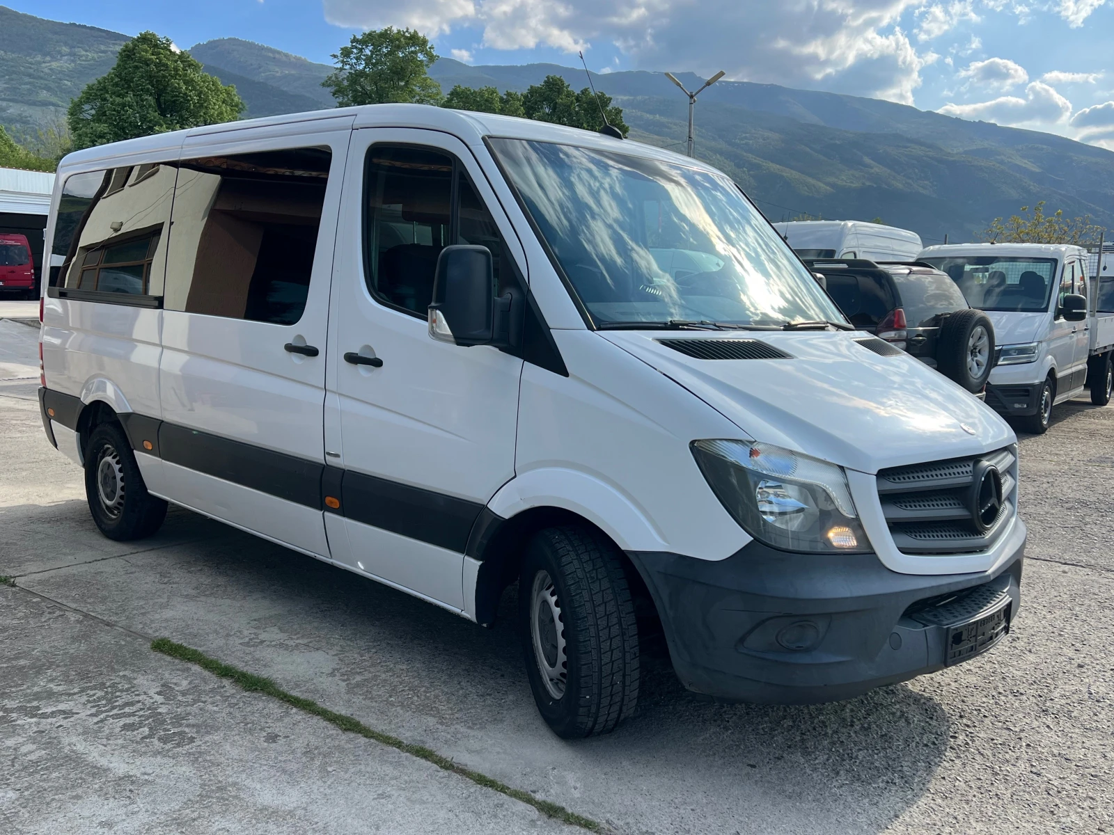 Mercedes-Benz Sprinter 316 ПЪТНИЧЕСКИ , 8+ 1 МЕСТА , КЛИМА  - изображение 3