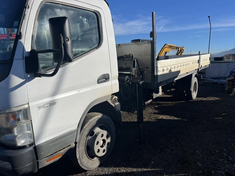 Mitsubishi Fuso Кантер 7С18 КРАН 6.5МЕТРА  , снимка 3 - Камиони - 48447128