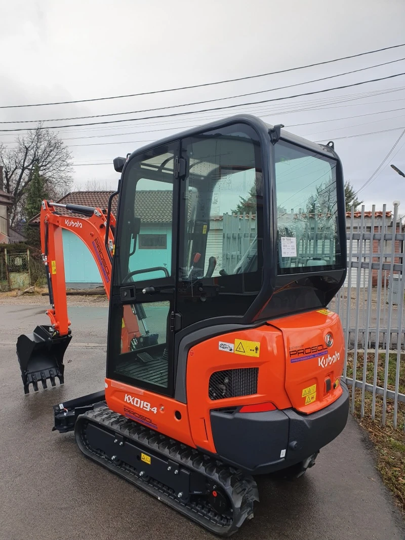 Багер Kubota KX019-4, снимка 5 - Индустриална техника - 40397918