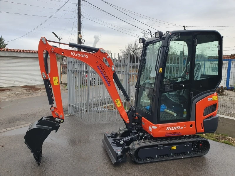 Багер Kubota KX019-4, снимка 3 - Индустриална техника - 40397918