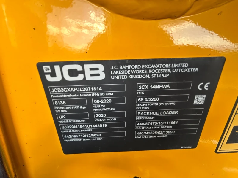 Багер JCB CX3, снимка 6 - Индустриална техника - 52946153