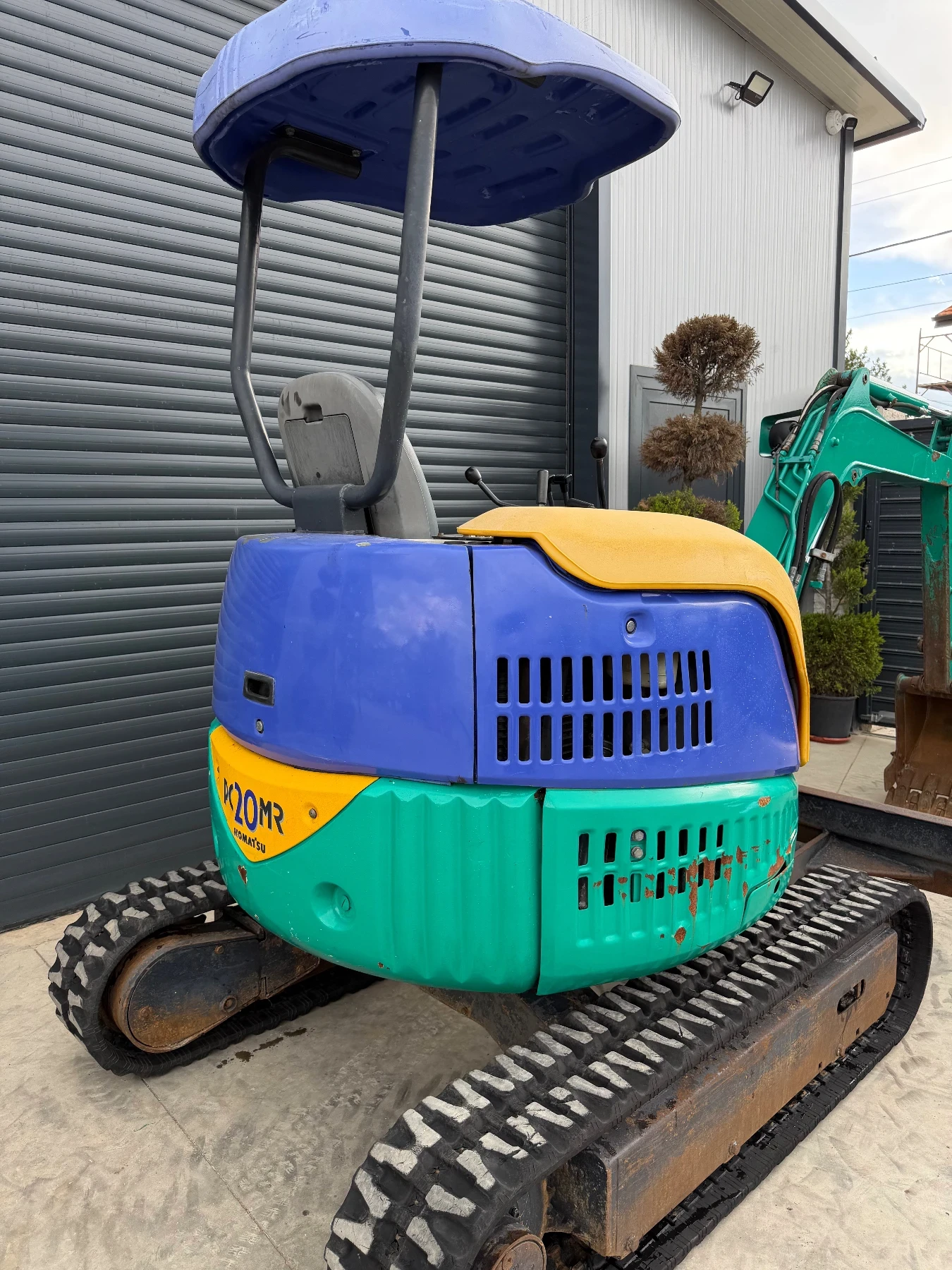Багер Komatsu PC20MR, снимка 9 - Индустриална техника - 54527486