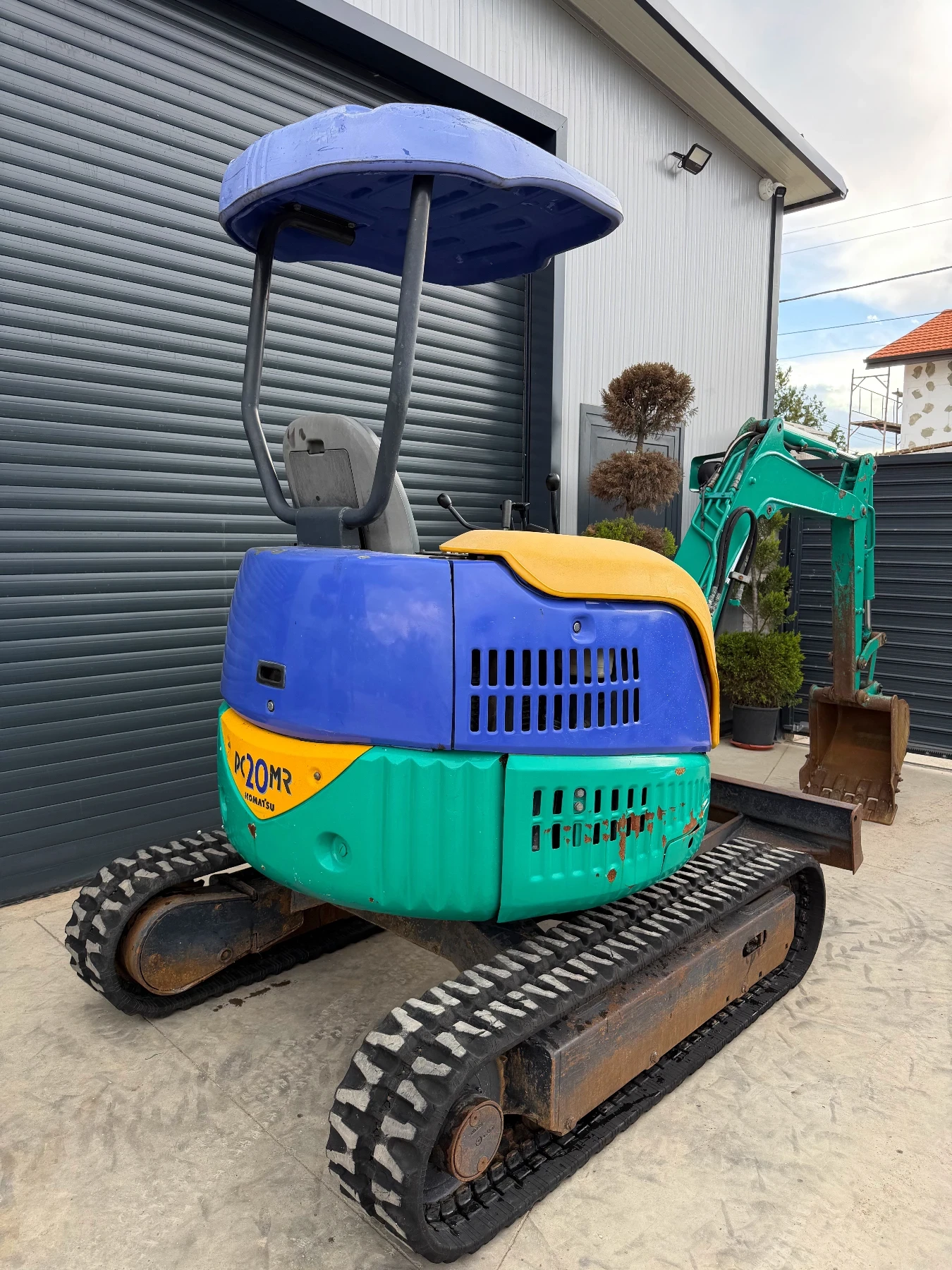 Багер Komatsu PC20MR, снимка 8 - Индустриална техника - 54527486