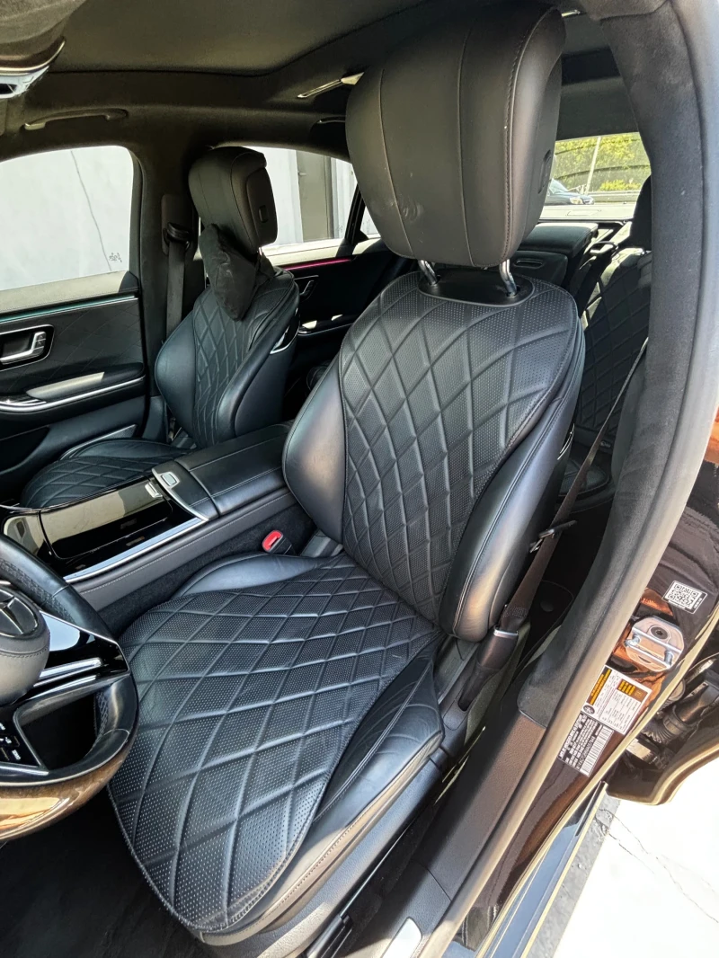 Mercedes-Benz S 580 НАЛИЧЕН* ЛИЗИНГ* 4 Matic* LONG* BURMESTER* PANO* , снимка 11 - Автомобили и джипове - 51415746