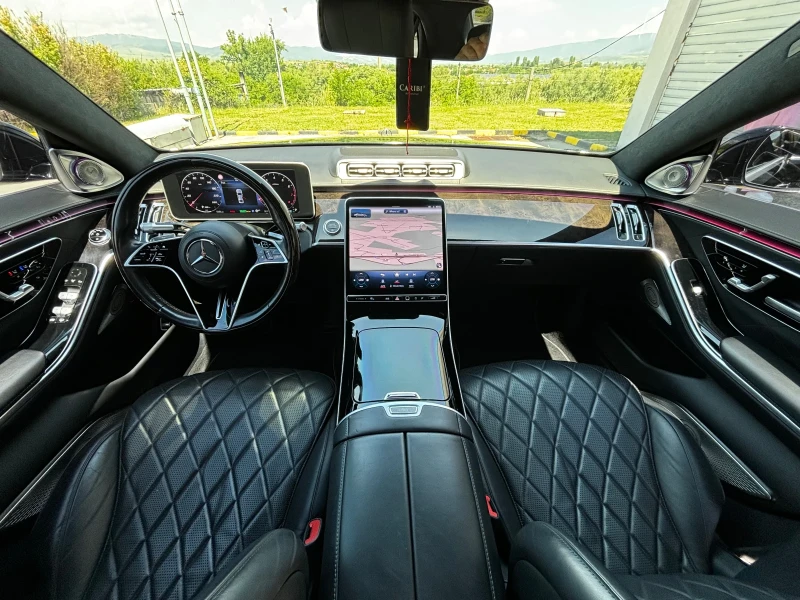 Mercedes-Benz S 580 НАЛИЧЕН* ЛИЗИНГ* 4 Matic* LONG* BURMESTER* PANO* , снимка 10 - Автомобили и джипове - 51415746