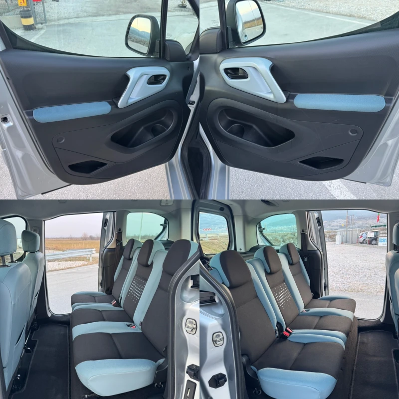Citroen Berlingo Facelift 1.6HDI 90к.с. Multispace , снимка 12 - Автомобили и джипове - 53156350