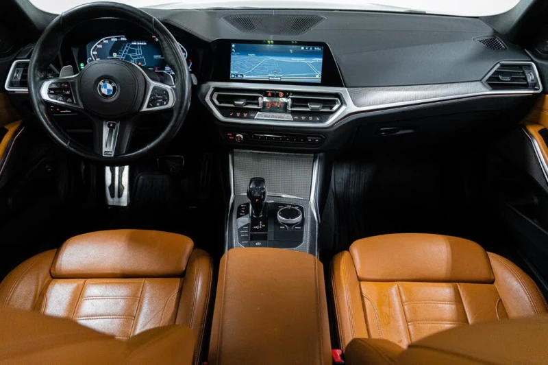 BMW 340 MPACK* DISTRONIC* H/K* HUD* 360* AMBIENT* LANE* , снимка 9 - Автомобили и джипове - 53466093