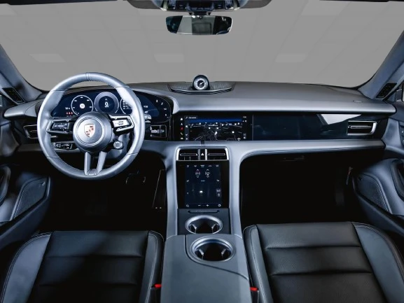 Porsche Taycan 4 Sport Turismo = Sport Chrono = Гаранция, снимка 10 - Автомобили и джипове - 55640409