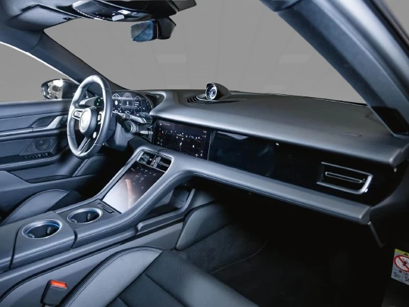 Porsche Taycan 4 Sport Turismo = Sport Chrono = Гаранция, снимка 12 - Автомобили и джипове - 55640409
