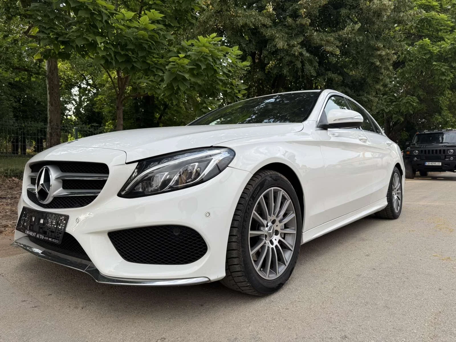 Mercedes-Benz C 180 AMG* LED* КОЖА* AVTOMATIK - изображение 3