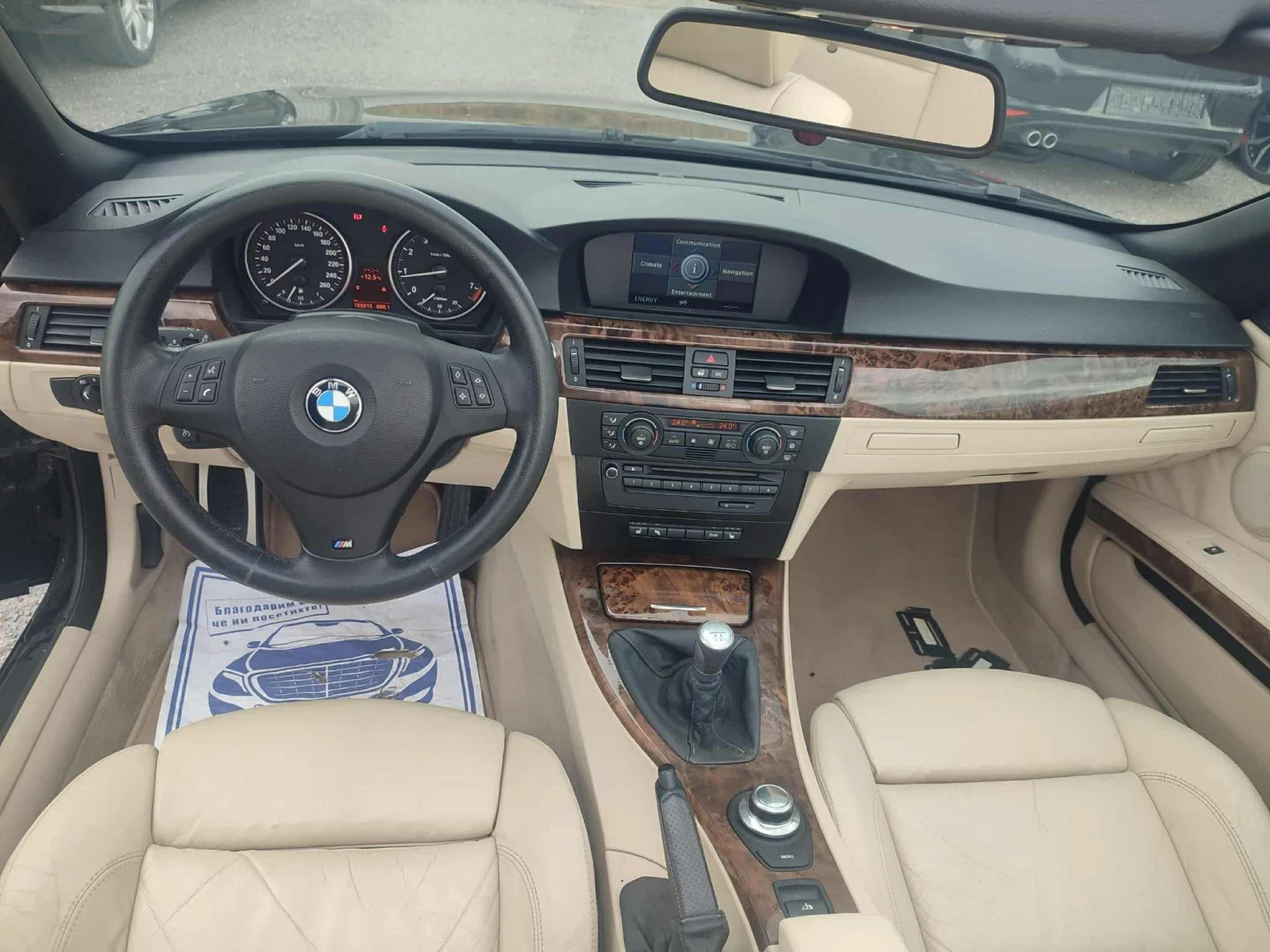 BMW 320 ОРИГИНАЛЕН FULL M PACK* CABRIO* КОЖА* НАВИГАЦИЯ - изображение 10