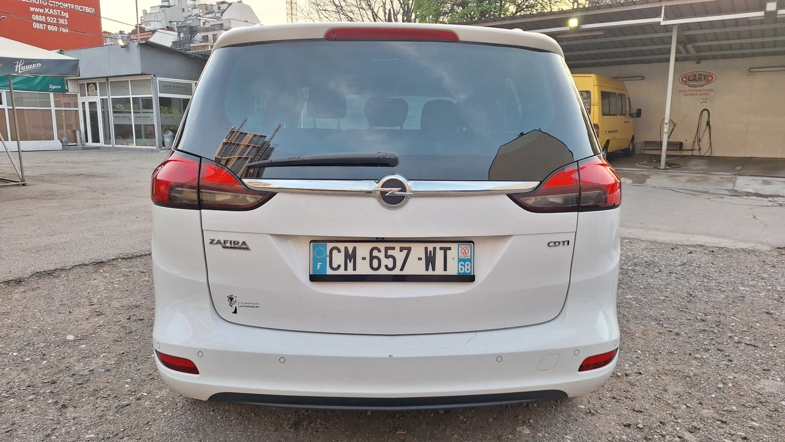 Opel Zafira 2.0 eoflex, 110ps, 6sk., NAVI,  кожа, камера, LINE, снимка 10 - Автомобили и джипове - 54196503