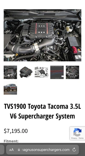 Toyota Tacoma 3.5 V6 Magnuson Supercharger | Mobile.bg    13