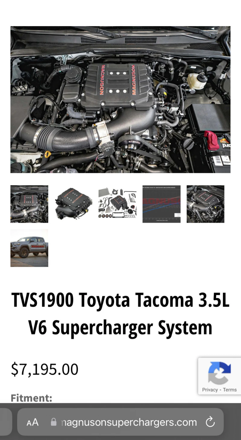 Toyota Tacoma 3.5 V6 Magnuson Supercharger, снимка 13 - Автомобили и джипове - 46719552