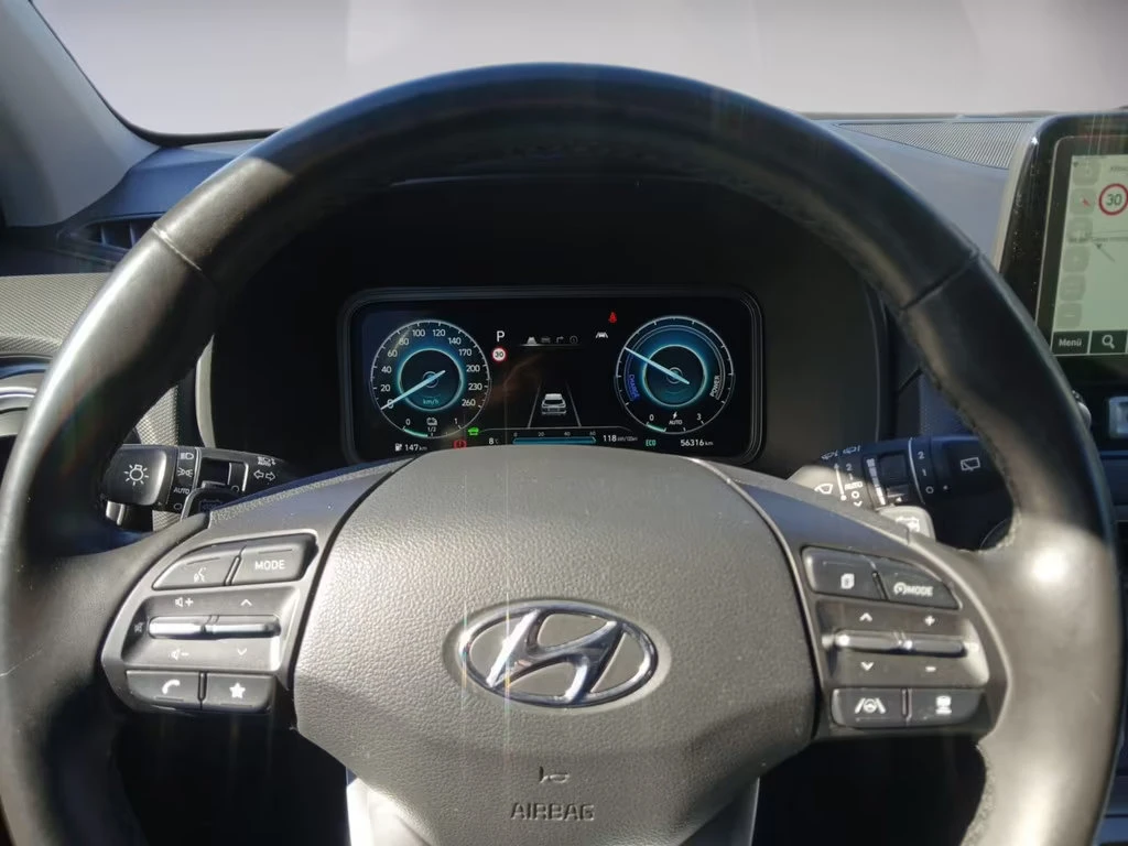 Hyundai Kona EV/204HP/TREND/2WD/CAM/NAVI/LED/H.PUMP/DIGI/256q, снимка 9 - Автомобили и джипове - 54424214