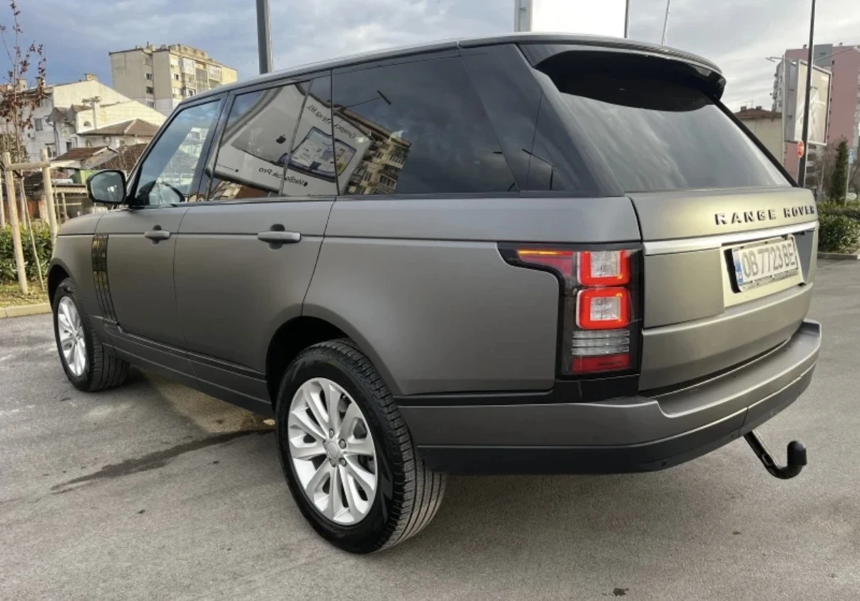 Land Rover Range rover VOGUE 3.0d МАСАЖ TV BLACK MATTE 166хил.ДОКАЗУЕМИ, снимка 7 - Автомобили и джипове - 55069447