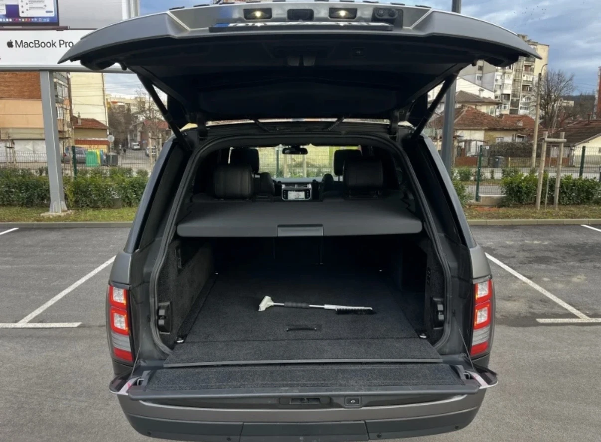Land Rover Range rover VOGUE 3.0d МАСАЖ TV BLACK MATTE 166хил.ДОКАЗУЕМИ, снимка 17 - Автомобили и джипове - 55069447