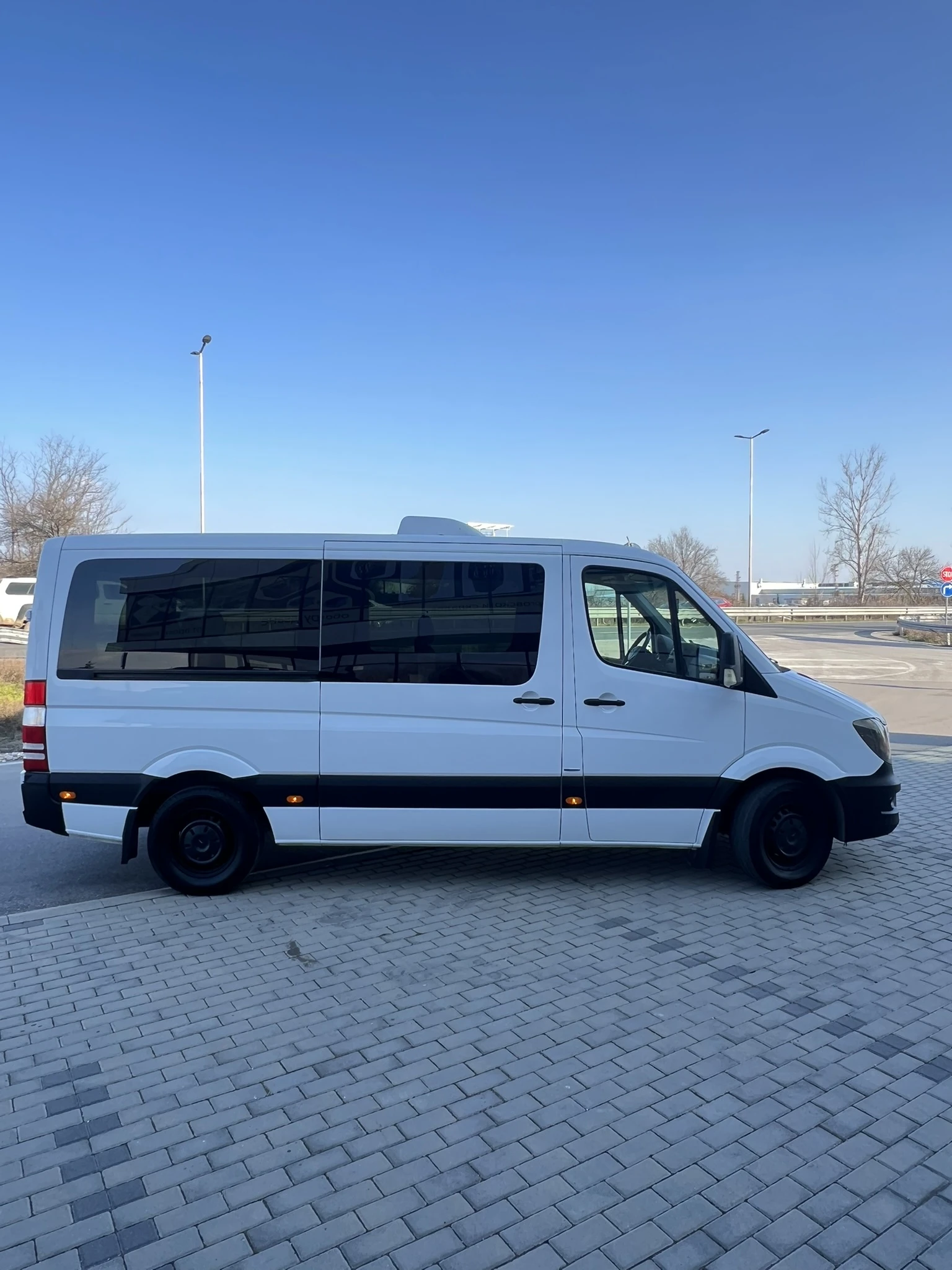Mercedes-Benz Sprinter 316 9+ 1 - Два климатика - Adblue - 208.000 KM, снимка 3 - Бусове и автобуси - 53737977