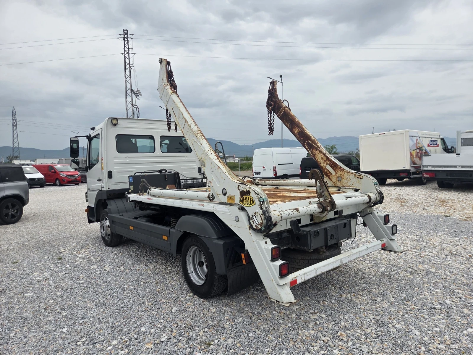 Mercedes-Benz Atego 822, Контеинеровоз, Климатик, снимка 3 - Камиони - 54479291