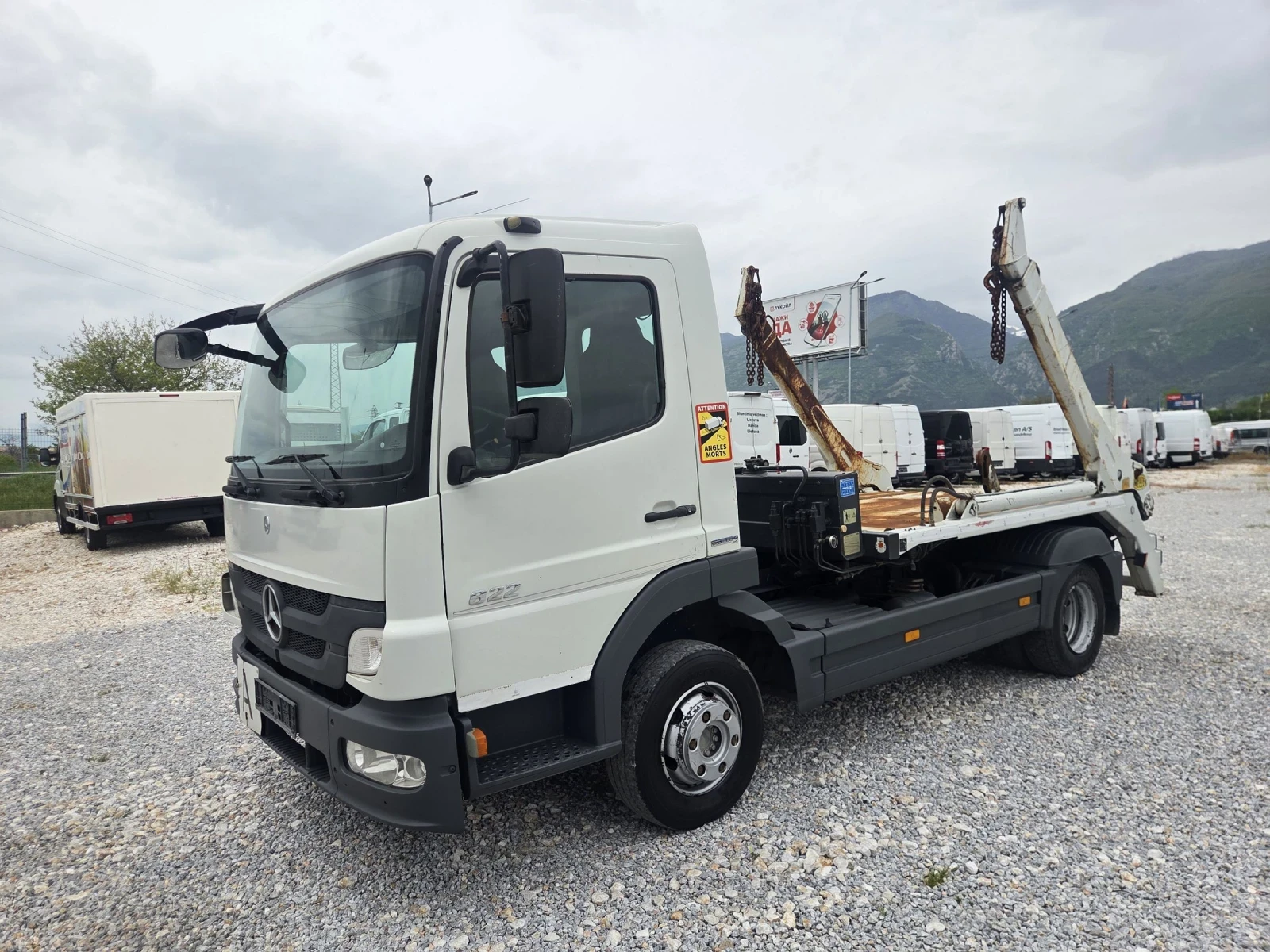 Mercedes-Benz Atego 822, Контеинеровоз, Климатик