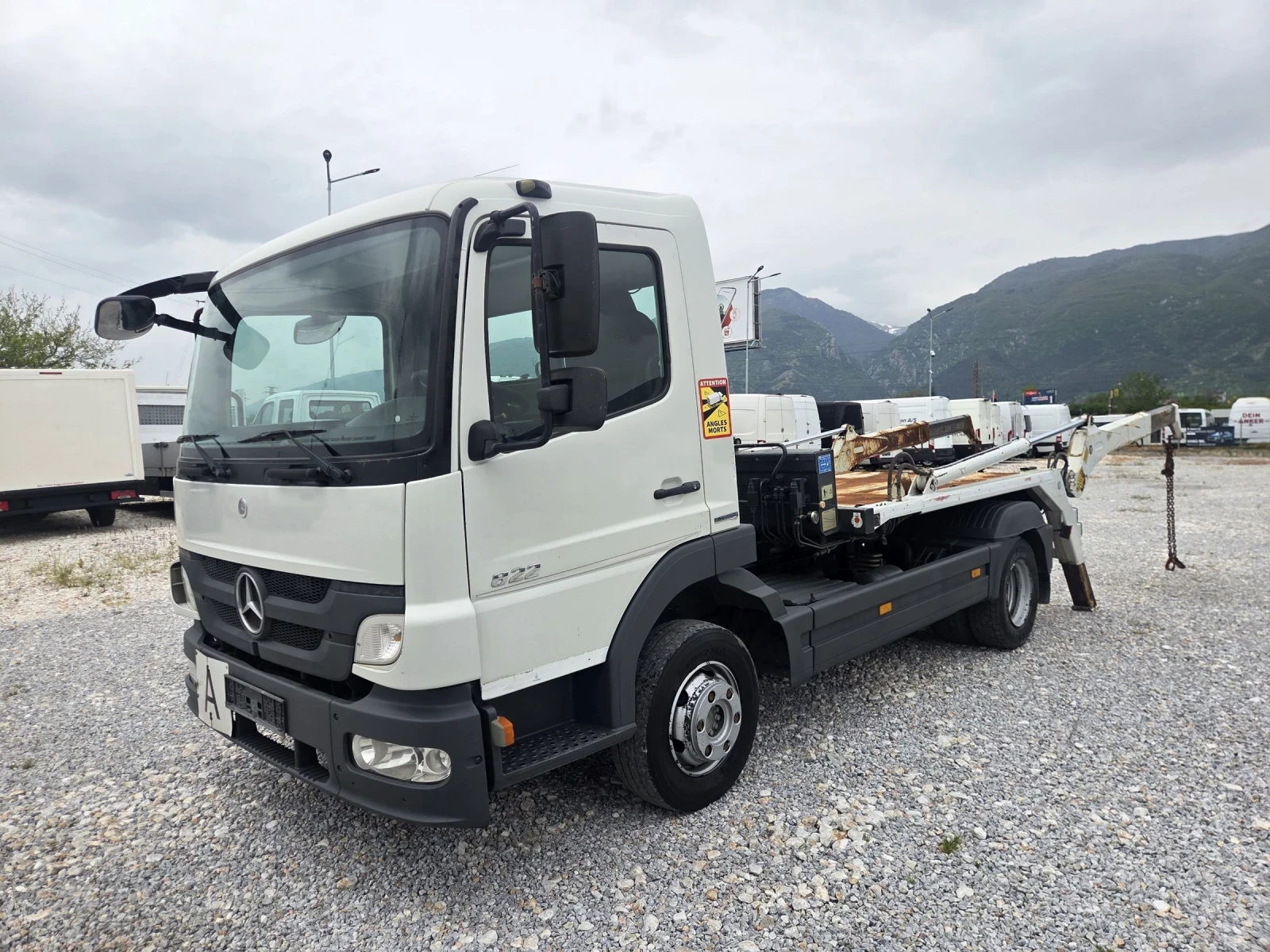 Mercedes-Benz Atego 822, Контеинеровоз, Климатик, снимка 5 - Камиони - 54479291