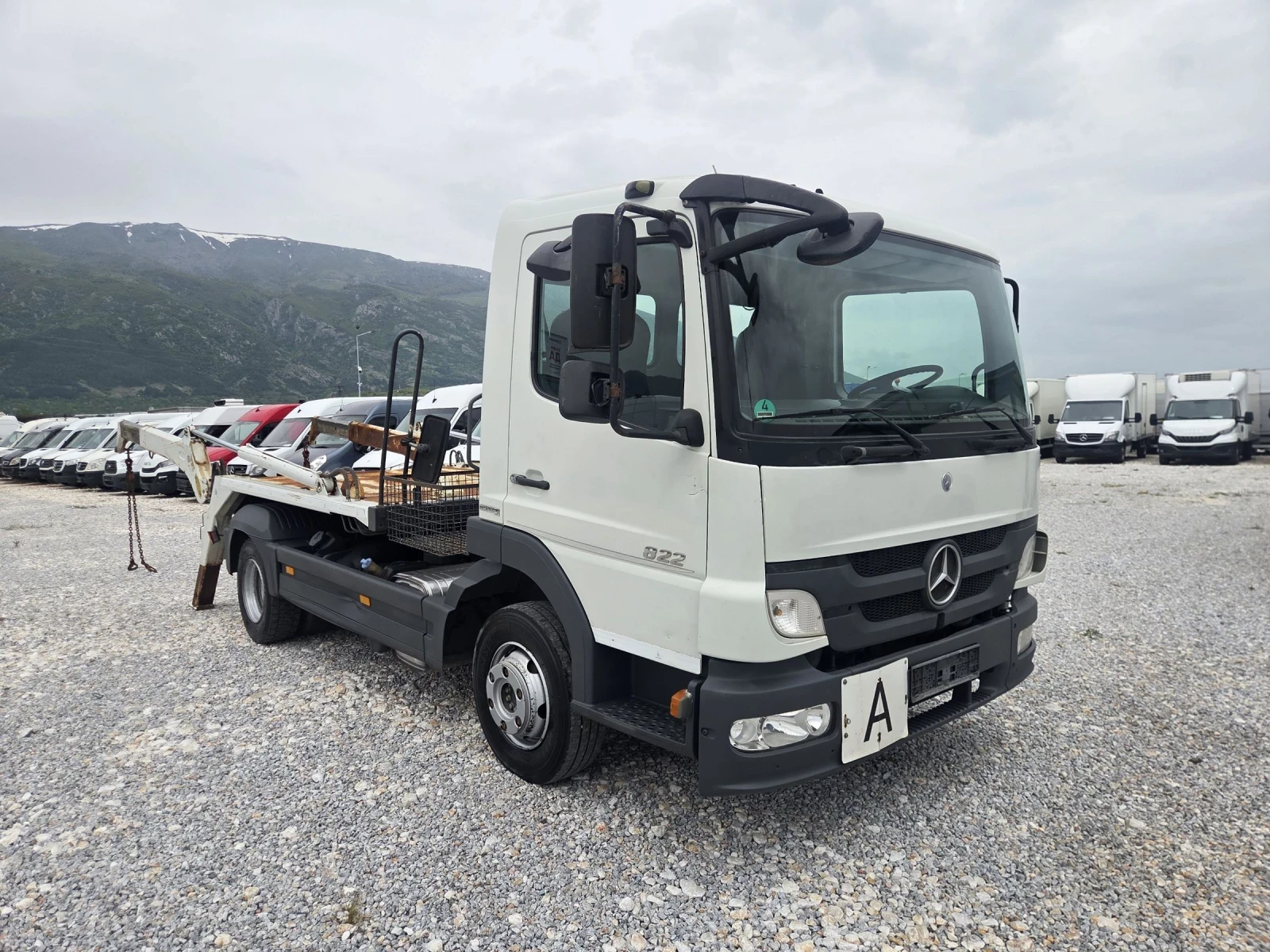 Mercedes-Benz Atego 822, Контеинеровоз, Климатик, снимка 11 - Камиони - 54479291