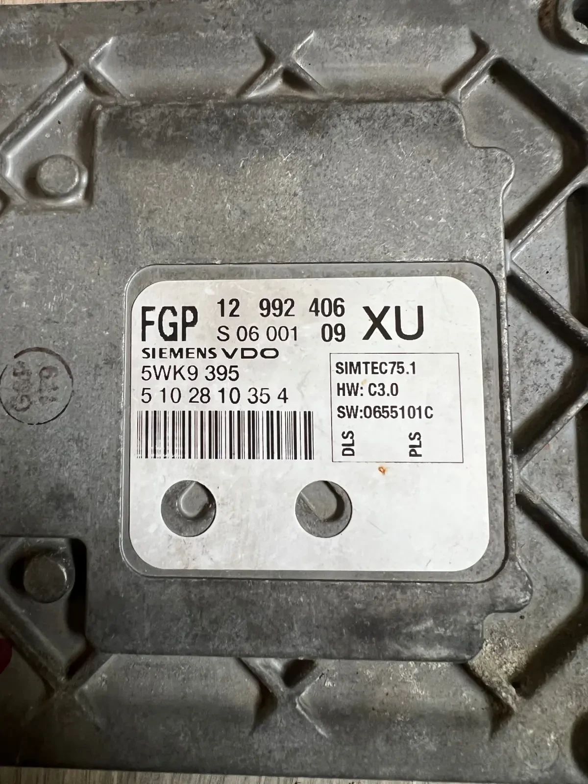 12992406 �������� �������� OPEL ZAFIRA 1.8i  5WK9395 12 992 406 5WK9 395  S0600109 | Mobile.bg � ����������� 2