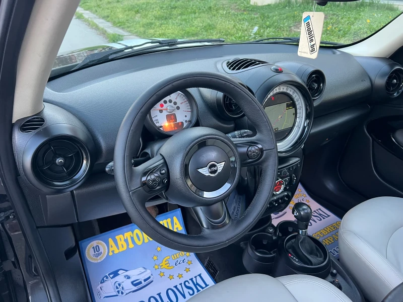 Mini Paceman 2.0D/NAVI/AVTOMAT, снимка 11 - Автомобили и джипове - 49911152